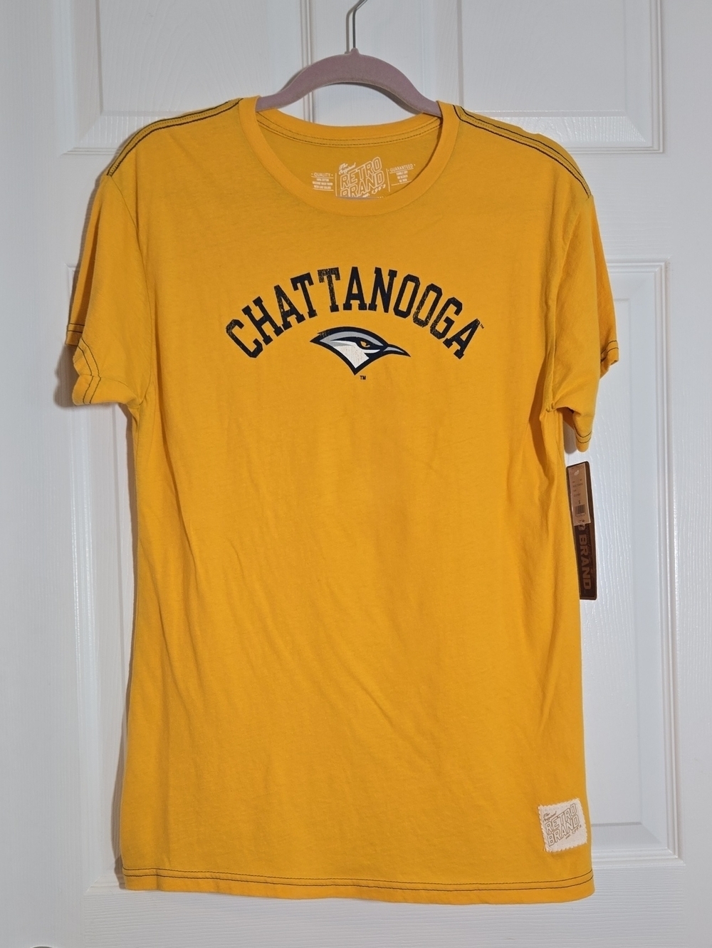 🎇Original Retro Brand Gold Chattanooga Short-Sleeve Tee Size Small New